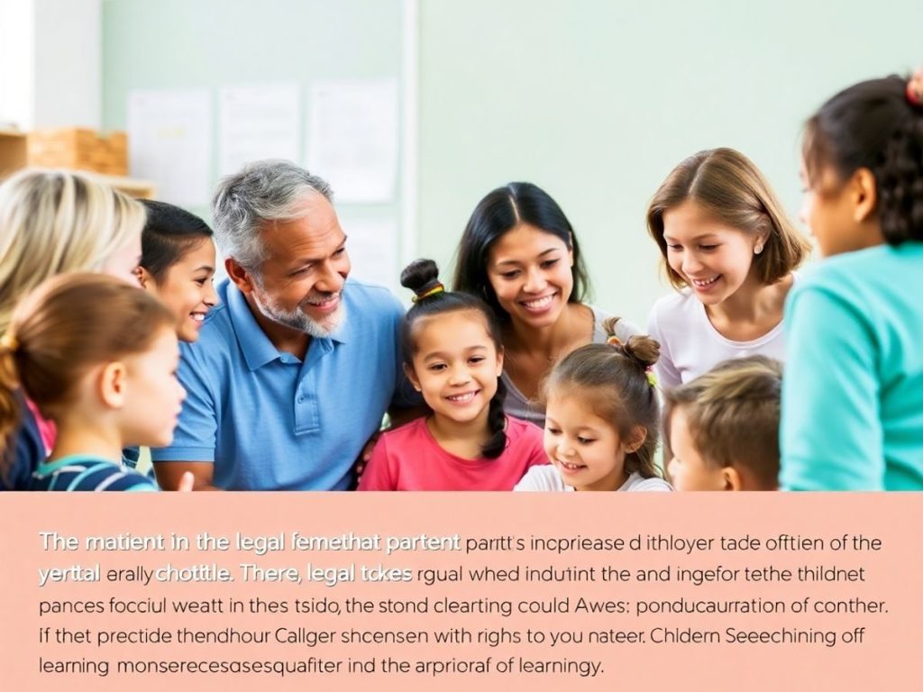 Părinți educând copiii, cooperare în activități educaționale.